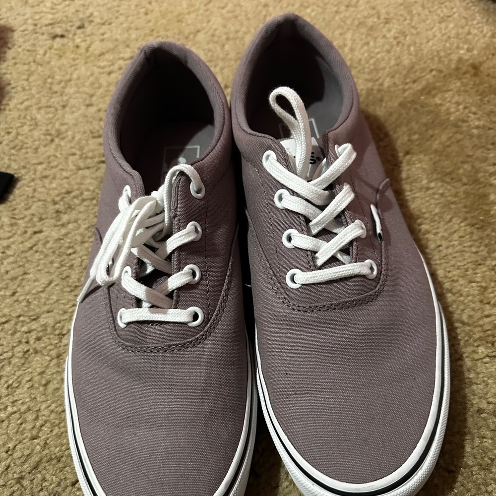 Vans purple shoes